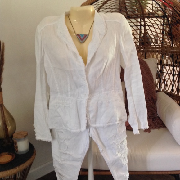 Linen jacket - Picture 1 of 4